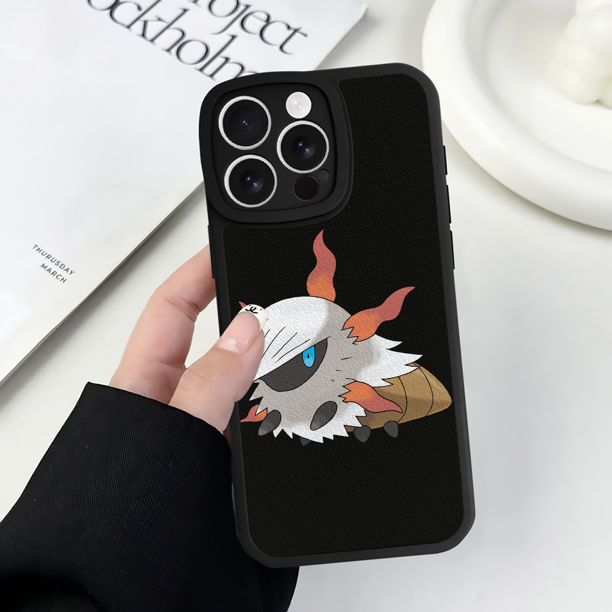 （画像用） ポケットモンスター Pokémon 【iPhone 16シリーズ対応】シリコンスマホケース（レザー調） 材質：シリコン